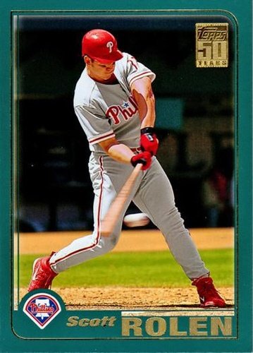 #478 Scott Rolen - Philadelphia Phillies - 2001 Topps Baseball