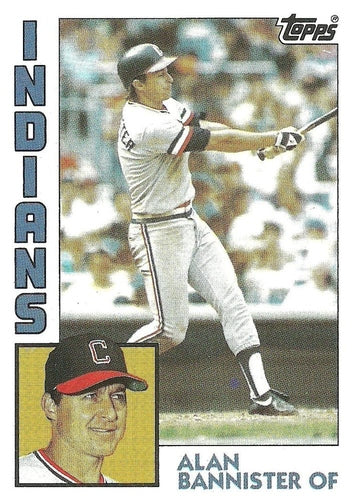 #478 Alan Bannister - Cleveland Indians - 1984 Topps Baseball