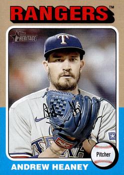 #478 Andrew Heaney - Texas Rangers - 2024 Topps Heritage Baseball