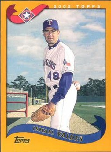#478 Ismael Valdes - Texas Rangers - 2002 Topps Baseball