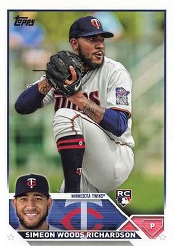 #479 Simeon Woods Richardson - Minnesota Twins - 2023 Topps Baseball