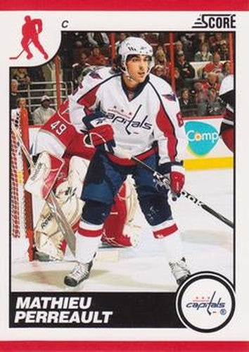 #479 Mathieu Perreault - Washington Capitals - 2010-11 Score Hockey
