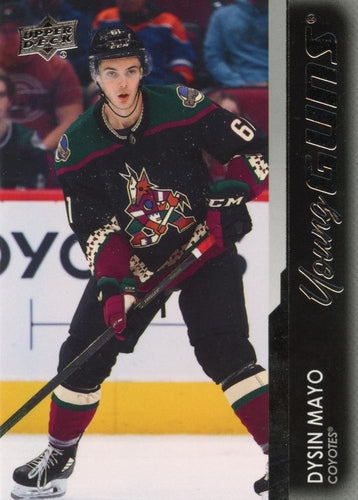 #479 Dysin Mayo - Arizona Coyotes - 2021-22 Upper Deck Hockey