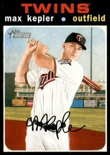 #479 Max Kepler - Minnesota Twins - 2020 Topps Heritage Baseball