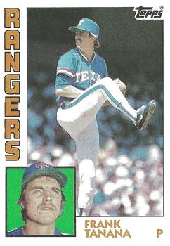 #479 Frank Tanana - Texas Rangers - 1984 Topps Baseball
