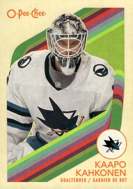 #479 Kaapo Kahkonen - San Jose Sharks - 2023-24 O-Pee-Chee - Retro Hockey