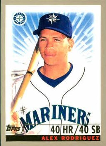 #479a Alex Rodriguez - Seattle Mariners - 2000 Topps Baseball