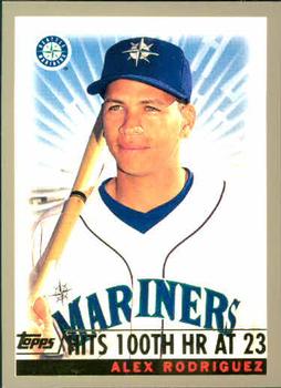 #479b Alex Rodriguez - Seattle Mariners - 2000 Topps Baseball