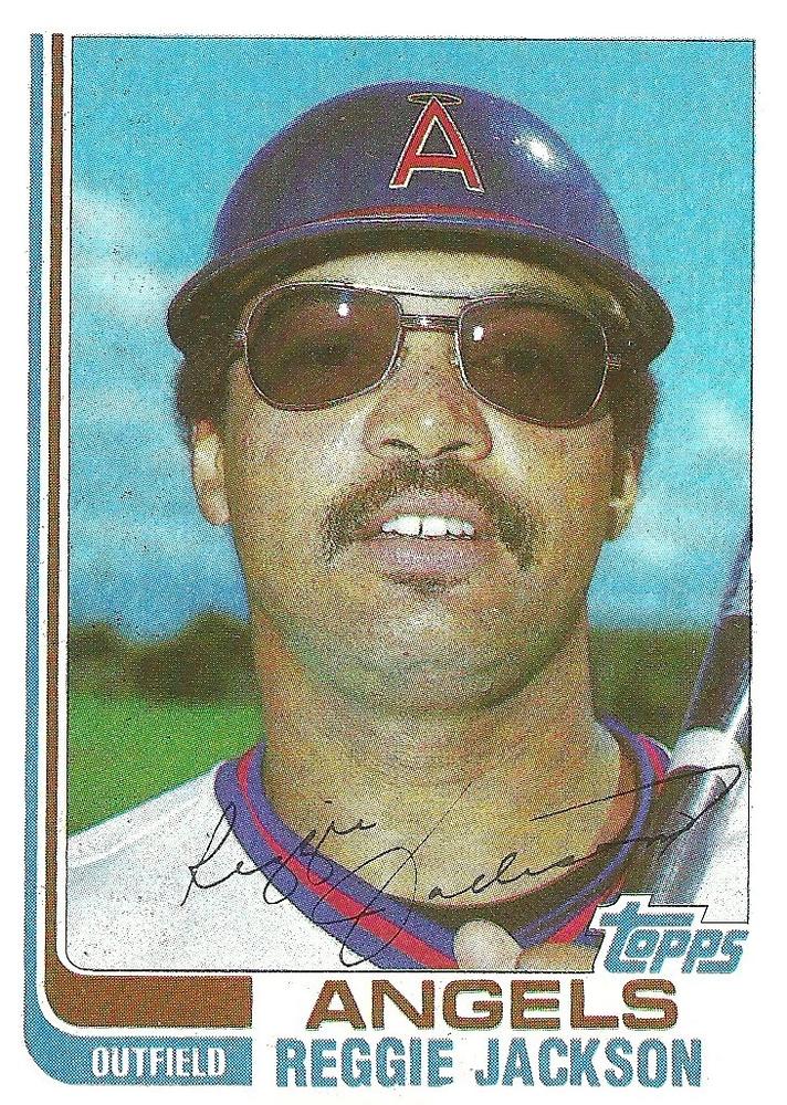 #47T Reggie Jackson - California Angels - 1982 Topps Traded Baseball