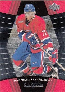 #47 Mike Ribeiro - Montreal Canadiens - 1999-00 Upper Deck Black Diamond Hockey