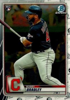 #47 Bobby Bradley - Cleveland Indians - 2020 Bowman Chrome Baseball