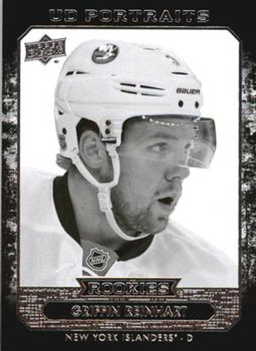 #P-47 Griffin Reinhart - New York Islanders - 2014-15 Upper Deck - UD Portraits Hockey