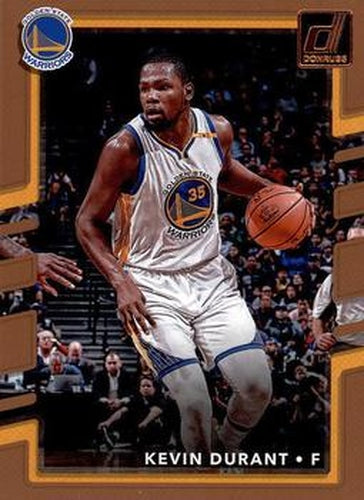 #47 Kevin Durant - Golden State Warriors - 2017-18 Donruss Basketball