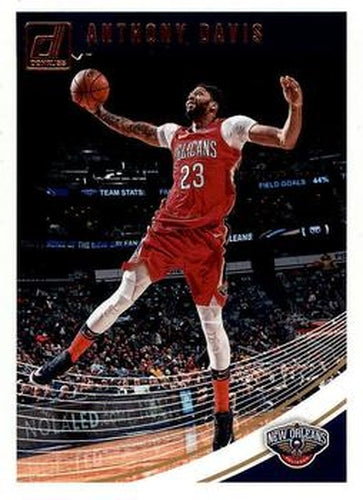 #47 Anthony Davis - New Orleans Pelicans - 2018-19 Donruss Basketball