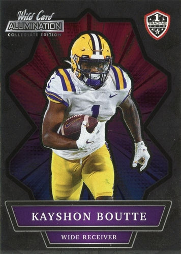#ANBC-47 Kayshon Boutte - LSU Tigers - 2021 Wild Card Alumination NIL Football
