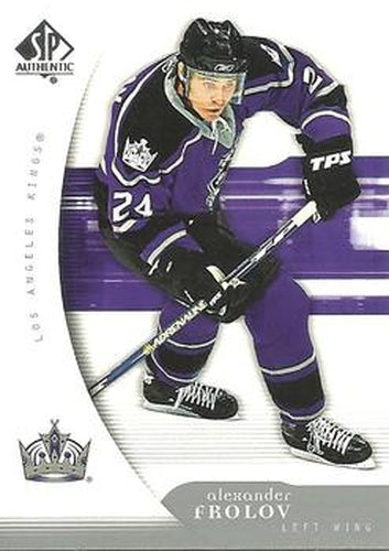 #47 Alexander Frolov - Los Angeles Kings - 2005-06 SP Authentic Hockey