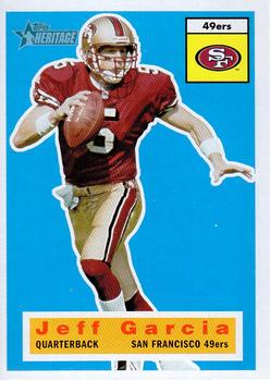 #47 Jeff Garcia - San Francisco 49ers - 2001 Topps Heritage Football