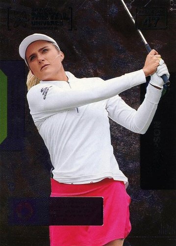 #47 Lexi Thompson - 2021 SkyBox Metal Universe Champions