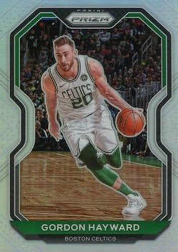 #47 Gordon Hayward - Boston Celtics - 2020-21 Panini Prizm - Silver Prizms Basketball