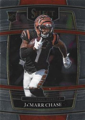 #47 Ja'Marr Chase - Cincinnati Bengals - 2021 Panini Select Football