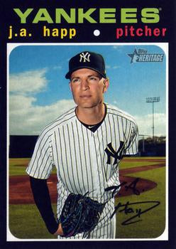 #47 J.A. Happ - New York Yankees - 2020 Topps Heritage Baseball