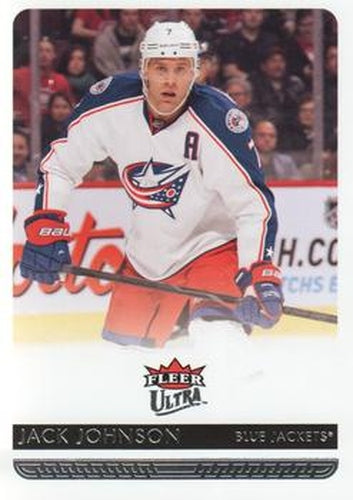 #47 Jack Johnson - Columbus Blue Jackets - 2014-15 Ultra Hockey