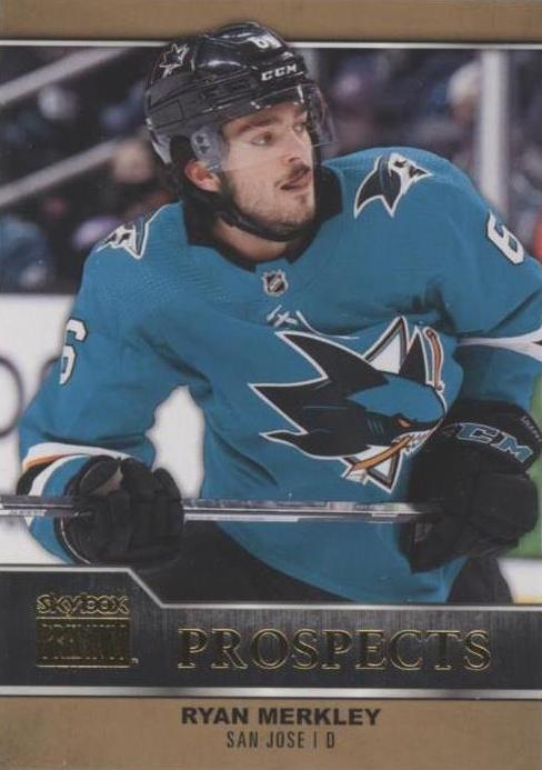 #PP-47 Ryan Merkley - San Jose Sharks - 2021-22 SkyBox Metal Universe - Skybox Premium Prospects Hockey