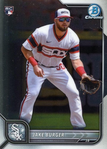 #47 Jake Burger - Chicago White Sox - 2022 Bowman Chrome Baseball