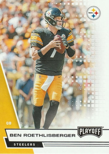 #47 Ben Roethlisberger - Pittsburgh Steelers - 2020 Panini Playoff Football