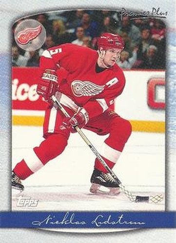 #47 Nicklas Lidstrom - Detroit Red Wings - 1999-00 Topps Premier Plus Hockey