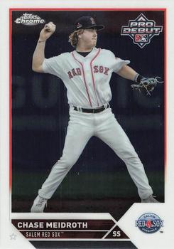 #PDC-47 Chase Meidroth - Salem Red Sox - 2023 Topps Pro Debut - Chrome Baseball