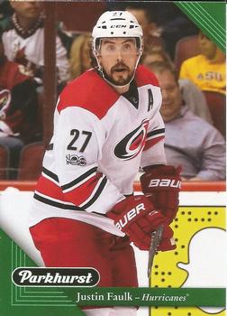 #47 Justin Faulk - Carolina Hurricanes - 2017-18 Parkhurst Hockey