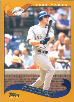 #47 Mark Kotsay - San Diego Padres - 2002 Topps Baseball