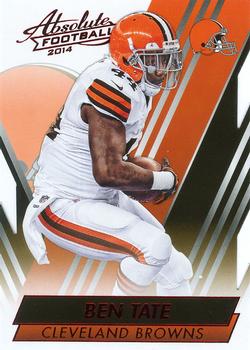 #47 Ben Tate - Cleveland Browns - 2014 Panini Absolute - Red Football