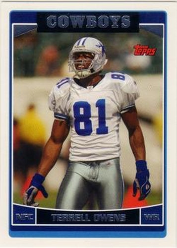 #47 Terrell Owens - Dallas Cowboys - 2006 Topps Football
