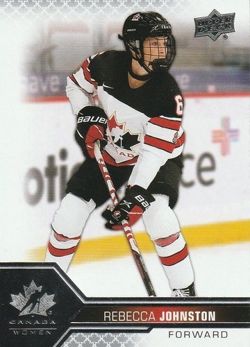 #47 Rebecca Johnston - Canada - 2022-23 Upper Deck Team Canada Juniors Hockey