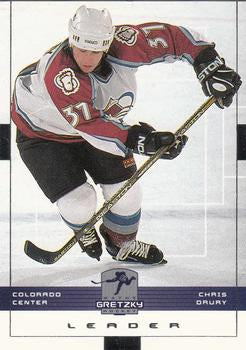 #47 Chris Drury - Colorado Avalanche - 1999-00 Upper Deck Wayne Gretzky Hockey