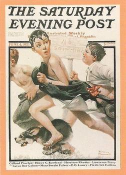 #47 No Swimming - 1993 Comic Images Norman Rockwell Saturday Evening Post
