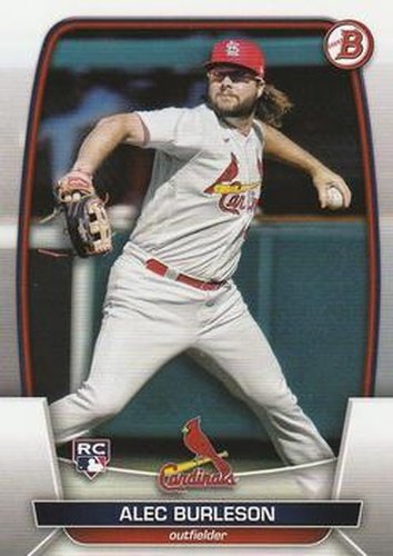 #47 Alec Burleson - St. Louis Cardinals - 2023 Bowman Baseball