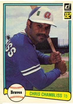 #47 Chris Chambliss - Atlanta Braves - 1982 Donruss Baseball