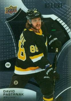#47 David Pastrnak - Boston Bruins - 2021-22 Upper Deck Allure Hockey