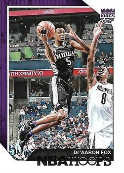 #47 De'Aaron Fox - Sacramento Kings - 2018-19 Hoops Basketball