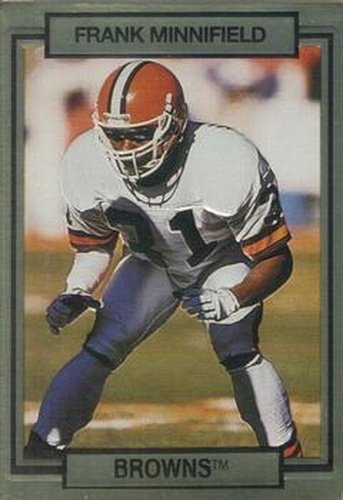 #47 Frank Minnifield - Cleveland Browns - 1990 Action Packed Football