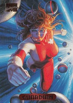 #47 Guardian - 1994 Fleer Marvel Masterpieces Hildebrandt Brothers