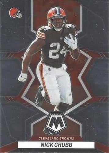 #47 Nick Chubb - Cleveland Browns - 2022 Panini Mosaic Football
