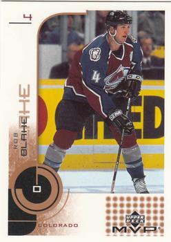 #47 Rob Blake - Colorado Avalanche - 2002-03 Upper Deck MVP Hockey