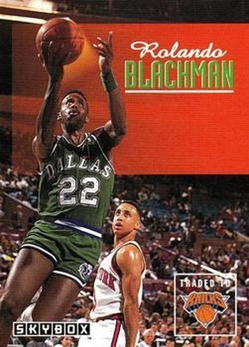 #47 Rolando Blackman - New York Knicks - 1992-93 SkyBox Basketball