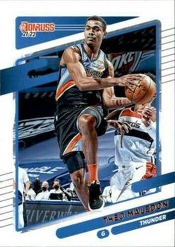 #47 Theo Maledon - Oklahoma City Thunder - 2021-22 Donruss Basketball