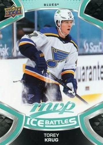 #47 Torey Krug - St. Louis Blues - 2021-22 Upper Deck MVP - Ice Battles Hockey