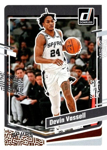#47 Devin Vassell - San Antonio Spurs - 2023-24 Donruss Basketball